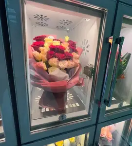JW Large Floor standing Flower Vending Machine Dispenser with 1 Year Warranty Quality guaranteed