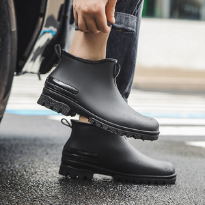 Bottes de pluie montantes de <span class=keywords><strong>camping</strong></span> en plein air pour adultes, imperméables et antidérapantes de haute qualité pour hommes et femmes, vente en gros - Product Image 4