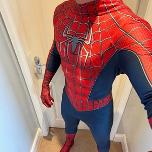 Costume da <span class=keywords><strong>Uomo</strong></span> Classico Stile Remy, Tuta Cosplay Tobey Maguire Echo, Costume Anime - Product Image 1