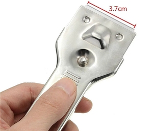 5 uds hoja multifunción vidrio cerámica Hob raspador limpiador removedor seguridad utilidad cuchillo para limpieza <span class=keywords><strong>horno</strong></span> cocina DIY grado - Product Image 6