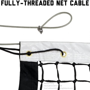 Nhà máy trực tiếp bán xách tay bền chuyên nghiệp 42 'cạnh tranh Bãi biển Tennis <span class=keywords><strong>Net</strong></span> Xoắn thắt nút <span class=keywords><strong>Net</strong></span> - Product Image 4