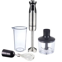Batidora de Mano de Velocidad Variable de 1000W-1400W, Batidora Eléctrica con Vaso, Certificación CE LFGB, para Hacer Puré de Sopa en Casa