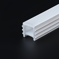 Tube en silicone néon flexible 5mm 8mm, diffuseur LED en silicone pour bande LED, insert gratuit 10x10mm, diffuseur en silicone pour éclairage LED