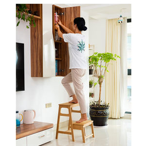 Taburete <span class=keywords><strong>plegable</strong></span> <span class=keywords><strong>de</strong></span> 2 escalones <span class=keywords><strong>de</strong></span> bambú, taburete <span class=keywords><strong>de</strong></span> <span class=keywords><strong>escalera</strong></span> <span class=keywords><strong>de</strong></span> <span class=keywords><strong>madera</strong></span>, Banco <span class=keywords><strong>de</strong></span> Bambú - Product Image 3