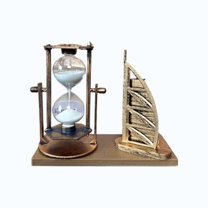 Regalo Creativo para Estudiantes, Rueda de la Fortuna Vintage, Reloj de Arena, Adorno Artístico de Resina Esculpida, Decoración para el Hogar - Product Image 2