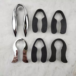 Corkscrew Opener ABS Plastic 4 In 1 Wine Bottle Foil Cutter Black Silver Flat Shape Stainless Steel Core - Product Image 2
