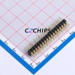 XDZ254C-2-17-Z-3.0-G1 Pin Header Through hole Component (THT),P=2.54mm Connector 2x17P 2.54mm 2.54mm Round Pin - Product Image 2