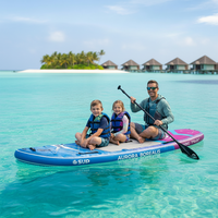 Planche à pagaie gonflable certifiée CE, garantie de 2 ans, équipement de sports nautiques en PVC