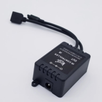 Controlador de tira de LED RGB Sincronización de música Control de voz 20 teclas Control remoto IR DC12V USB Solución de iluminación compatible con ritmo de bajo voltaje