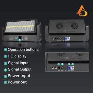 Luz Estroboscópica RGBW 4 en 1 Personalizada para DJ, Discoteca, Fiesta, Control DMX, Luz Estroboscópica de Escenario de 400w - Product Image 3