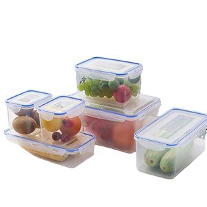 Plastic Refrigerator Storage <b>Box</b> Transparent Food Storage Containers with Sealed Lids, Household <b>Lunch</b> Container Bento <b>Box</b> - Product Image 1