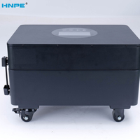 Batterie de stockage d'énergie LiFePO4 portable haute puissance 220V grande capacité pour camping-car, panneau solaire MPPT, onduleur sinusoïdal pur pour voiture