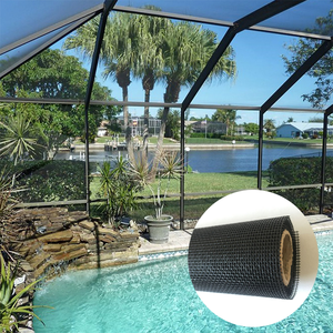 Moustiquaire en tissu Polyester, Installation facile, maille <span class=keywords><strong>anti</strong></span>-insectes, pour <span class=keywords><strong>piscine</strong></span> et Patio, Tuff - Product Image 2