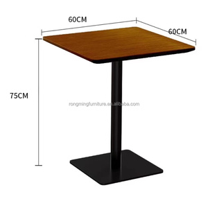 Set di tavoli e sedie per ristoranti commerciali personalizzati, divani e panche per Hamburger, caffè, ktv e alberghi - Product Image 6