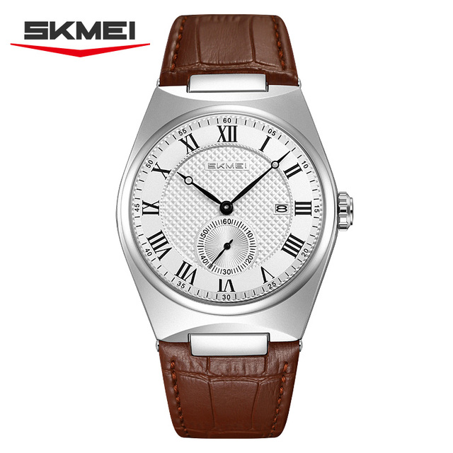 New arrival Luxury Brand Genuine Leather Men Watches OEM ODM Custom Logo 3ATM Waterproof Japan Movement Vintage Quartz Watch