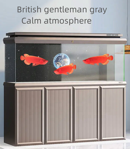 ตู้ปลาซันซัน ซีรีส์ ZHA รุ่นอลูมิเนียมสำหรับ<span class=keywords><strong>ปลา</strong></span>ดราก้อน พร้อมกรองใต้ตู้กระจกใสพิเศษ ตู้ปลาขนาดใหญ่ - Product Image 3