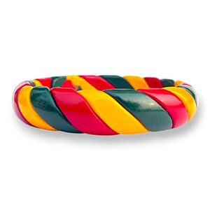 Twist N Pop Danta Gems Designer Lac Bangle Set Women Handmade Traditional Ethnic Trendy Vibrant Color Fusion Glossy Finish - Product Image 2