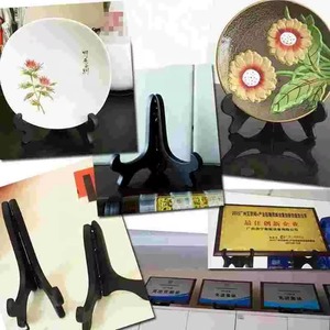 4 "-10" akrilik plaka şövale ekran standı çerçeve, çanak raf kase Stander tutucu çerçeve Easels ekran <span class=keywords><strong>DIY</strong></span> dekor ev hediye CYF9127 - Product Image 2