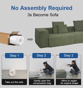 <span class=keywords><strong>Poltrone</strong></span> pieghevole in schiuma compresso modulare divano letto a compressione sottovuoto pigro produttore di divani - Product Image 3