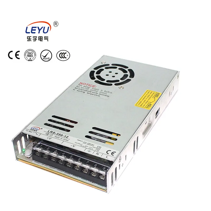 LRS-350 350W DC Power Supply 110V 220V AC to DC 12V 24V 48V Single Output SMPS Switching Power Supply for LED Lights