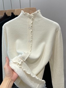 Áo len nữ dệt kim tay dài thời trang thu đông <span class=keywords><strong>2025</strong></span> bán buôn kiểu dáng thanh lịch - Product Image 6