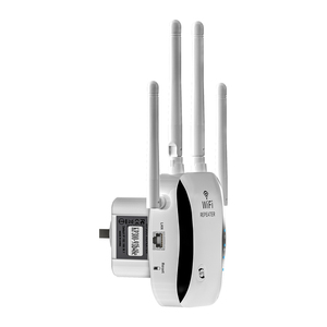 Phổ biến Wifi Repeater WPS CPE router một cú nhấp chuột kết nối hỗ trợ 64 thiết bị kết nối 300Mbps với RJ45 khe cắm - Product Image 1
