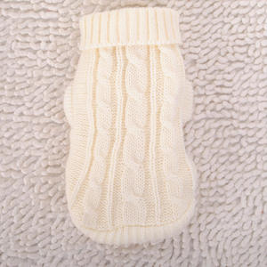 Vente en gros de vêtements confortables pour animaux de compagnie, vêtements pour chiens automne/hiver, <span class=keywords><strong>chaton</strong></span> serré, pull pour chien, pull pour chat - Product Image 2