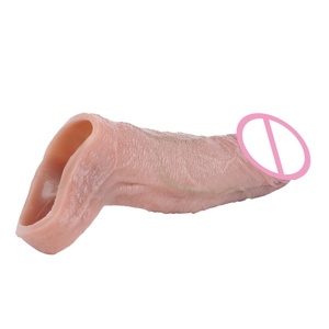 Extensor de Pene SXXY de 16 cm de Longitud, Retrasa la Eyaculación, Agrandador de Pene, Condón Grueso, Extensor de Pene, Funda para Pene, Juguetes Sexuales para Parejas - Product Image 4