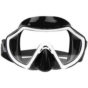 Aquadive 2024 Nouveau design Lunettes de plongée anti-buée à lentille unique Équipement de plongée libre Masques de plongée à faible volume - Product Image 1