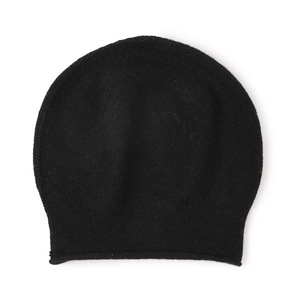 <span class=keywords><strong>Bonnet</strong></span> en <span class=keywords><strong>cachemire</strong></span> rayé de luxe pour femme, chaud et tricoté, avec bord roulé, style décontracté haut de gamme, taille standard - Product Image 4