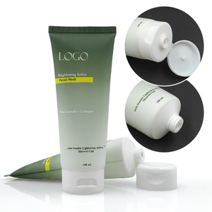 Wholesale Cosmetic Soft <b>Plastic</b> PE <b>Tubes</b> 40 MM Diameter for Hand Cream Body Lotion Facial Cleanser Eye Cream Packaging - Product Image 1