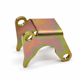 Pièces d'outillage de câblage télécom OEM personnalisées en acier Q235, ensemble d'ajustement supérieur estampé, plaqué zinc doré, résistant à la corrosion - Product Image 5