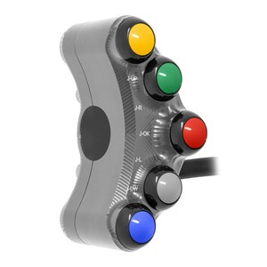 Interruptor de manillar izquierdo para Aprilia Tuono V4/RR/RF 2017/2020 (Titanio) - Product Image 3