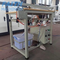 Machine de scellage semi-automatique PLC pour sacs en film plastique, refroidie par eau, à commande au pied, haute précision, facile à utiliser