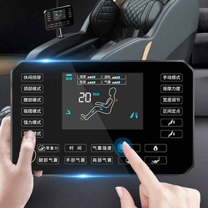 Home Massage Chair Sl <b>Track</b> 3D Robotic Arm Massage With Music Function Technology Cloth Fabric - Product Image 4