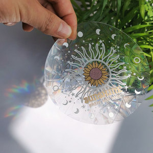 <span class=keywords><strong>Film</strong></span> de réseau de diffraction Rainbow 3D Suncatcher - Product Image 3