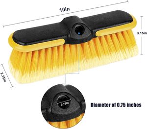 Brosse de nettoyage multifonctionnelle personnalisée avec des poils en nylon doux pour le nettoyage domestique et des vitres de voiture - Product Image 4