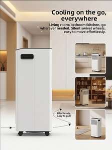 <span class=keywords><strong>Aire</strong></span> <span class=keywords><strong>Acondicionado</strong></span> Portátil de 9000 BTU para Calefacción y Refrigeración del Hogar, <span class=keywords><strong>Aire</strong></span> <span class=keywords><strong>Acondicionado</strong></span> Móvil de Bajo <span class=keywords><strong>Consumo</strong></span> Energético - Product Image 4