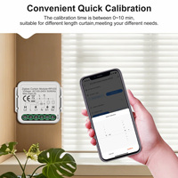 Controlador Inteligente GIRIER para Motor de Persiana Enrollable, 1 Canal, Módulo de Interruptor para Cortinas Tuya ZigBee RF433