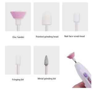 Suministro para Comercio Exterior Sune l Port Mini Lijadora de <span class=keywords><strong>Uñas</strong></span> Eléctrica Portátil Tipo Bolígrafo Simple 56g para Pulido y Taladrado - Product Image 2