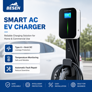 สถานีชาร์จรถยนต์ไฟฟ้า EVSE เครื่องชาร์จรถยนต์ไฟฟ้า 22 กิโลวัตต์ - Product Image 3