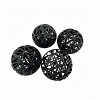 Billes filtrantes en plastique PP Bio-ball 36/46/56/76mm pour aquarium, aquaculture, biofiltration des eaux usées