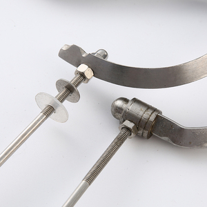 Gancio del metallo del ferro piano dell'acciaio inossidabile dei ganci del metallo su misura all'ingrosso della fabbrica per la gabbia per uccelli - Product Image 3