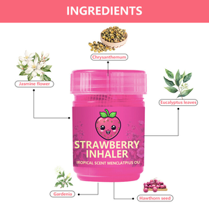 وصل حديثًا زيت الفراولة ، يخفف احتقان الأنف وسيلان الأنف الانزعاج يساعد الأنف على النوم جيدًا - Product Image 6