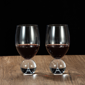Verre à vin rouge de luxe en gros, fabriqué en usine, avec certificat CE, intérieur en cristal gravé, verre à vin rouge - Product Image 1