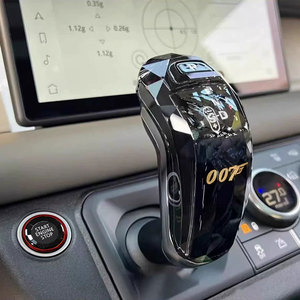 Manijas de cristal interiores automotrices, perilla de cambio de marchas, palanca de cambios para Land Rover Defender 90 110 2020 2024 - Product Image 6