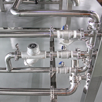 Homogénéisateur industriel en acier inoxydable SUS304, une machine qui mélange les produits chimiques liquides, machine à mélanger le savon liquide