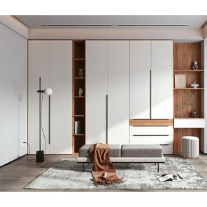 ตู้เสื้อผ้าไม้สำหรับผู้หญิงใส่เดินกันน้ำหรูหรา - Product Image 2