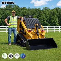HYMAC Mini-Kompaktlader mit Yanmar 24 PS Dieselmotor und Hydraulischen Anbaugeräten
