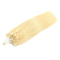 Extensions de cheveux humains Remy à micro-anneaux en gros, micro-liens, micro-perles, pièces d'extensions de cheveux naturels 100g pour salon